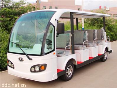  景区楼盘公园用14座电动观光车接待车